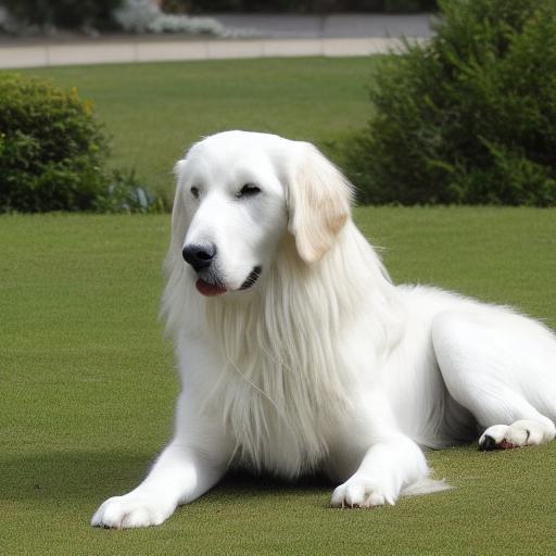 white-flat-coated-retriever